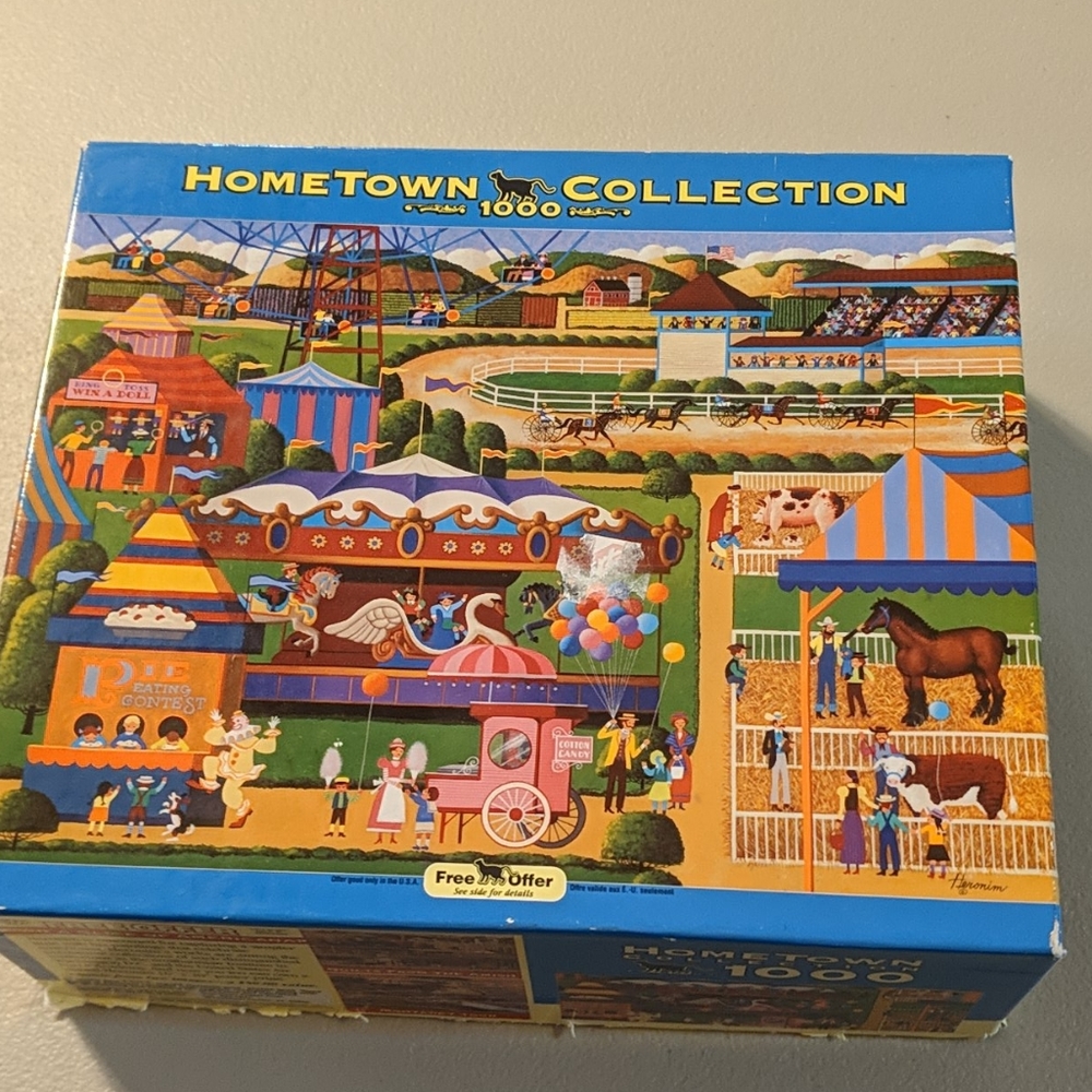 1000 piece hometown collection puzzle